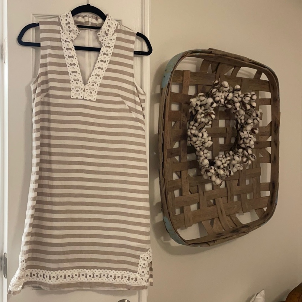Eliza J Linen & Cotton Dress